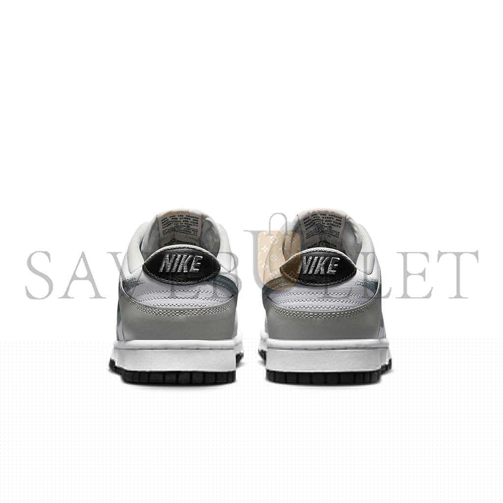 NIKE DUNK LOW STENCIL SWOOSH FD0661-100